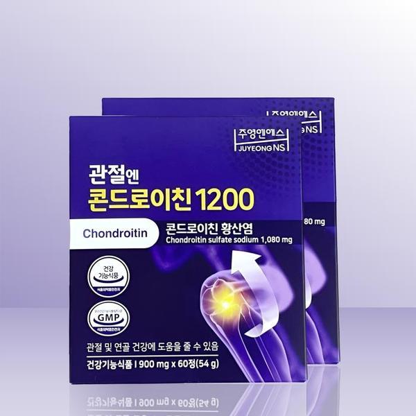 주영엔에스 관절엔 콘드로이친 1200 900mg x 60정 x 2개 / iuy (S30462634)