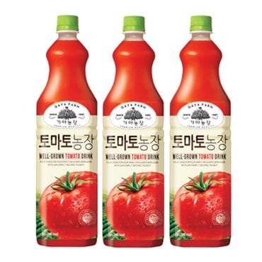  웅진 가야 토마토농장 1.5L 6펫