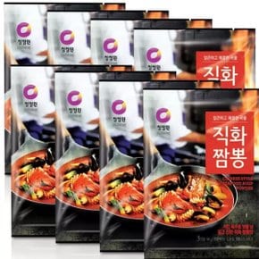 청정원 직화 짬뽕분말 96g x 8봉 간편한 편리하게 맛있는 얼큰 매콤