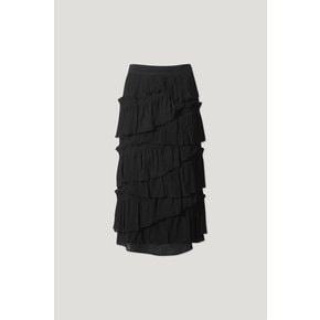 [파주점] 이로 DAMARASPE Skirt ILKAS23801BKX