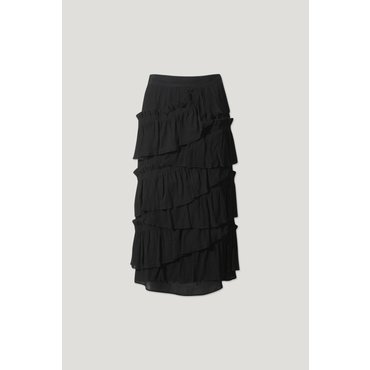 IRO 이로 DAMARASPE Skirt ILKAS23801BKX