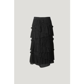 [파주점] 이로 DAMARASPE Skirt ILKAS23801BKX