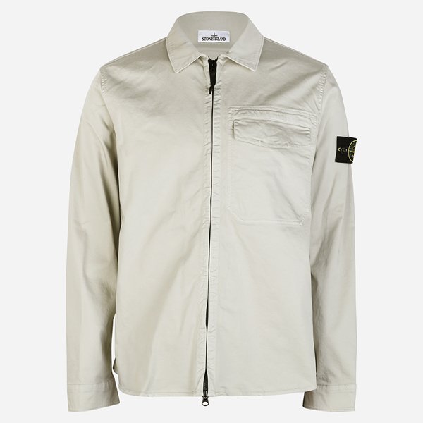 [시흥점] 6S 1200015 S0012 V0061 와펜 패치 집업 셔츠 자켓 펄 그레이