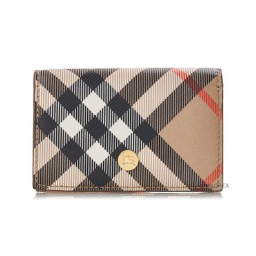 버버리 FW24 여성 컴팩트 반지갑 8095291 LS COMPACT WALLET BIN B9368