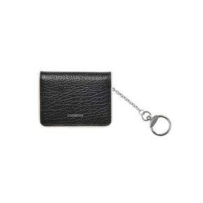 leather keyring card holder (레더키링카드홀더) - 블랙