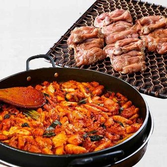  Fresh 국내산 춘천 양념 닭갈비 닭다리살 1kg