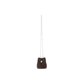 HEART POP SUEDE MINI BAG AS7AB241