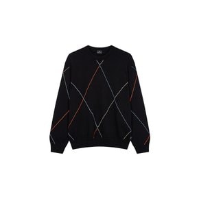 [PS PAUL SMITH] 배색 아가일 패턴 니트 5733328012000