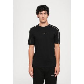Armani Exchange 아르마니 익스체인지 프린트 티셔츠 - 검정색 7182711