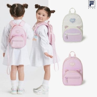 휠라키즈 [20%할인]●휠라키즈 고양이 미아방지 백팩 2컬러 (FK3BPH1013F)