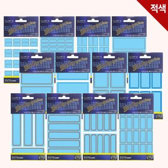 아트박스 /문구앤토이스 [플로엠] 보호 견출지 400∼415번 - 적색