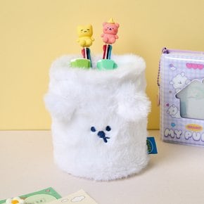 [버터샵] 보들보들 멍솜이 형태 펜홀더