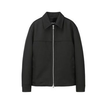알레그리 《Cavalry Twill》세미오버 블루종 점퍼 (ARJU5A106BK)