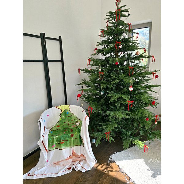 메리트리 크리스마스 극세사 블랭킷