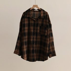 온베 빈티지 포켓 체크 남방_P377717392