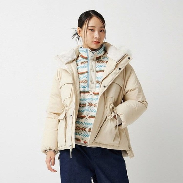 KQJ YL3385-160 컬럼비아 여성 살몬 뷰트 다운 자켓
