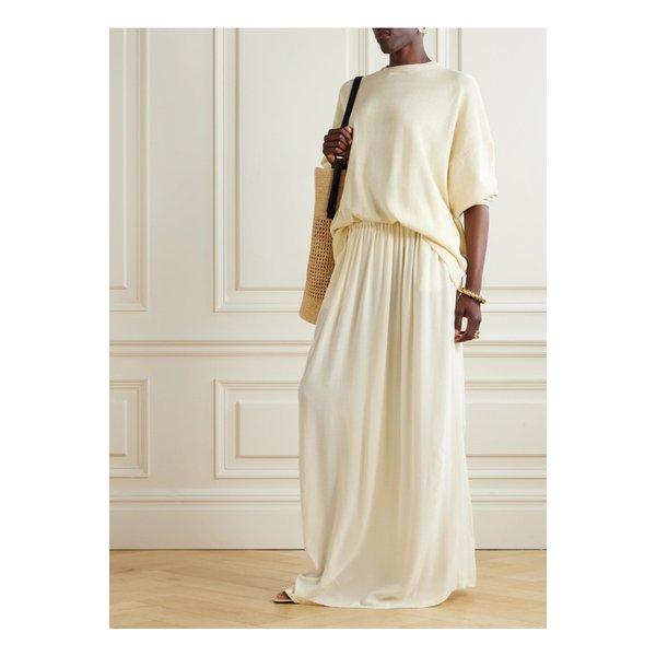 더프랭키샵 에이슨 저지 맥시 스커트 크림 46376663162863176