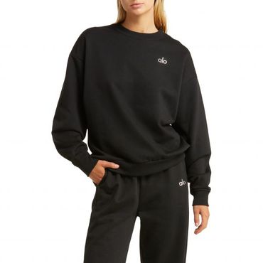 이스퀘어 4802235 Alo Accolade Crewneck Cotton Blend Sweatshirt