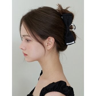 카인더베이비 edel ribbon silver claw - black