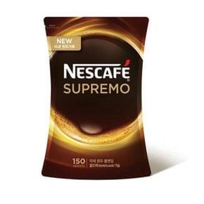 네스카페 커피 녹차음료 차음료 리필 수프리모150g
