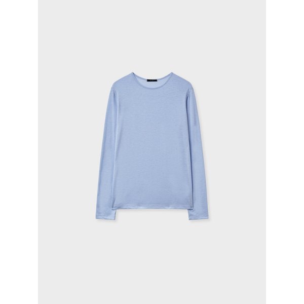 Layered tee_baby blue