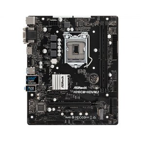 ASRock Intel H310 칩 탑재 Micro ATX 메인보드 H310CM-HDVM.2