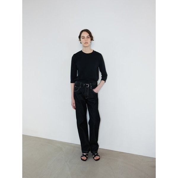 CHIBIS DENIM PANTS (BLACK)