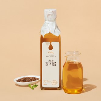  유화당 국내산 저온압착 고소한 들기름 300ml