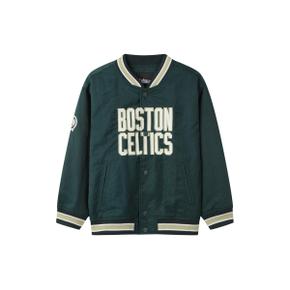 키즈 오버핏 팀 바시티 점퍼 GREEN K263JP010P