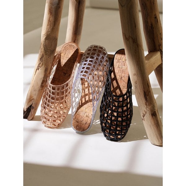 Ciel Jelly Mule_Gold,Silver,Black
