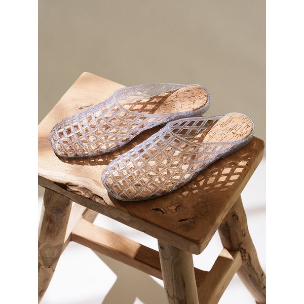 Ciel Jelly Mule_Gold,Silver,Black