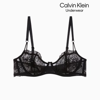 Calvin Klein Underwear 여성 CK 블랙 브라이덜 언라인드 발코넷(QF7752-UB1)