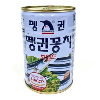  펭귄 꽁치 통조림 400g x 3개