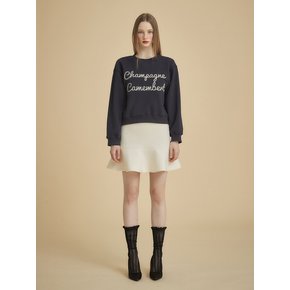 CHAMPAGNE SWEATSHIRT - NAVY