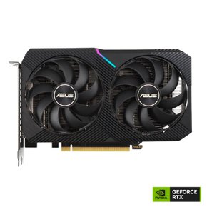 ASUS Dual GeForce RTX™ 3060 OC Edition 8GB GDDR6 PCIe 40 HDMI 21 DisplayPort 14a