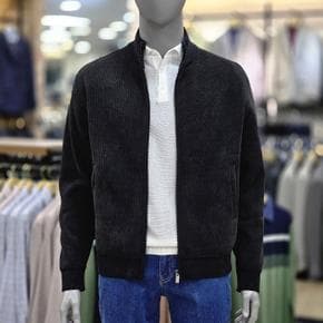 세이브존04 블랙 융 본딩 집업 가디건 LOWBA 371 (S42518715)