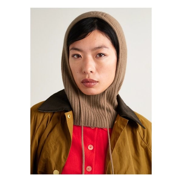 이브살로몬 골지 캐시미어 스누드 카멜 46376663162873892