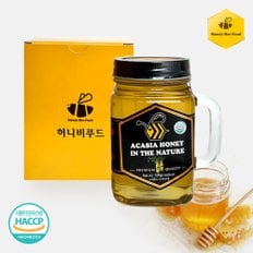 대동농원 자연속의 아카시아꿀 (손잡이1.1kg)_국내산 천연 벌꿀