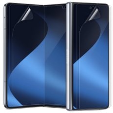 다이아큐브 갤럭시 Z폴드7 고투명 EPU 자가복원 내면2매+전면액정2매 액정보호필름, 간편부착