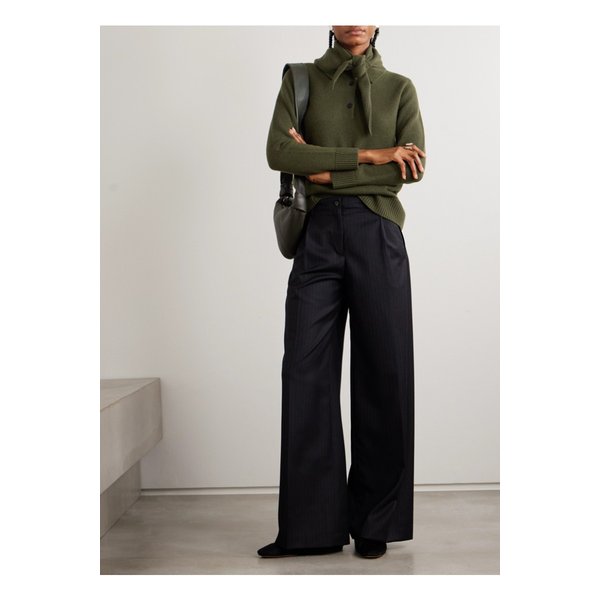 아치4 베시 캐시미어 폴로 스웨터 그린 46376663162866747