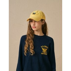 Summer Corduroy Ralph Ball Cap(Lemon)