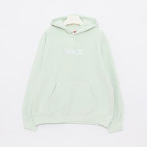 박스로고 클래식 스웨트 남성(공용) 후드티 FW23SW56 LT GREEN