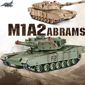  무선조종 배틀 탱크 RC M1A2 에이브람스/전장40cm