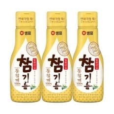 샘표 참기름 일편단심 통참깨 참기름 200ml 3개