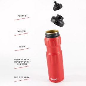 지그 와이드 마우스 스포츠 보틀 750ml 화이트 터치