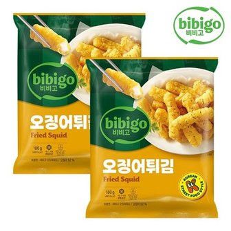 CJ제일제당 비비고 오징어튀김 180G x 2개