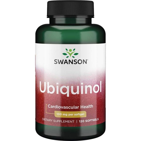스완슨 유비퀴놀 Ubiquinol 코큐텐 100mg 120정 2개