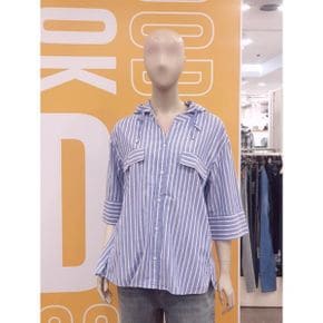 세이브존02 오버핏후드탈부착 7부 남방 NSK218_P427675619