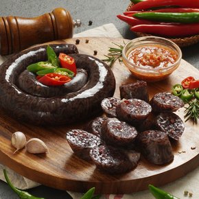 전통 찹쌀 고추순대 마늘순대 500g +500g 소금 증정