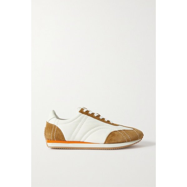 스포츠 가죽 트리밍 스웨이드 트윌 스니커즈 탠 브라운 1647597337350029